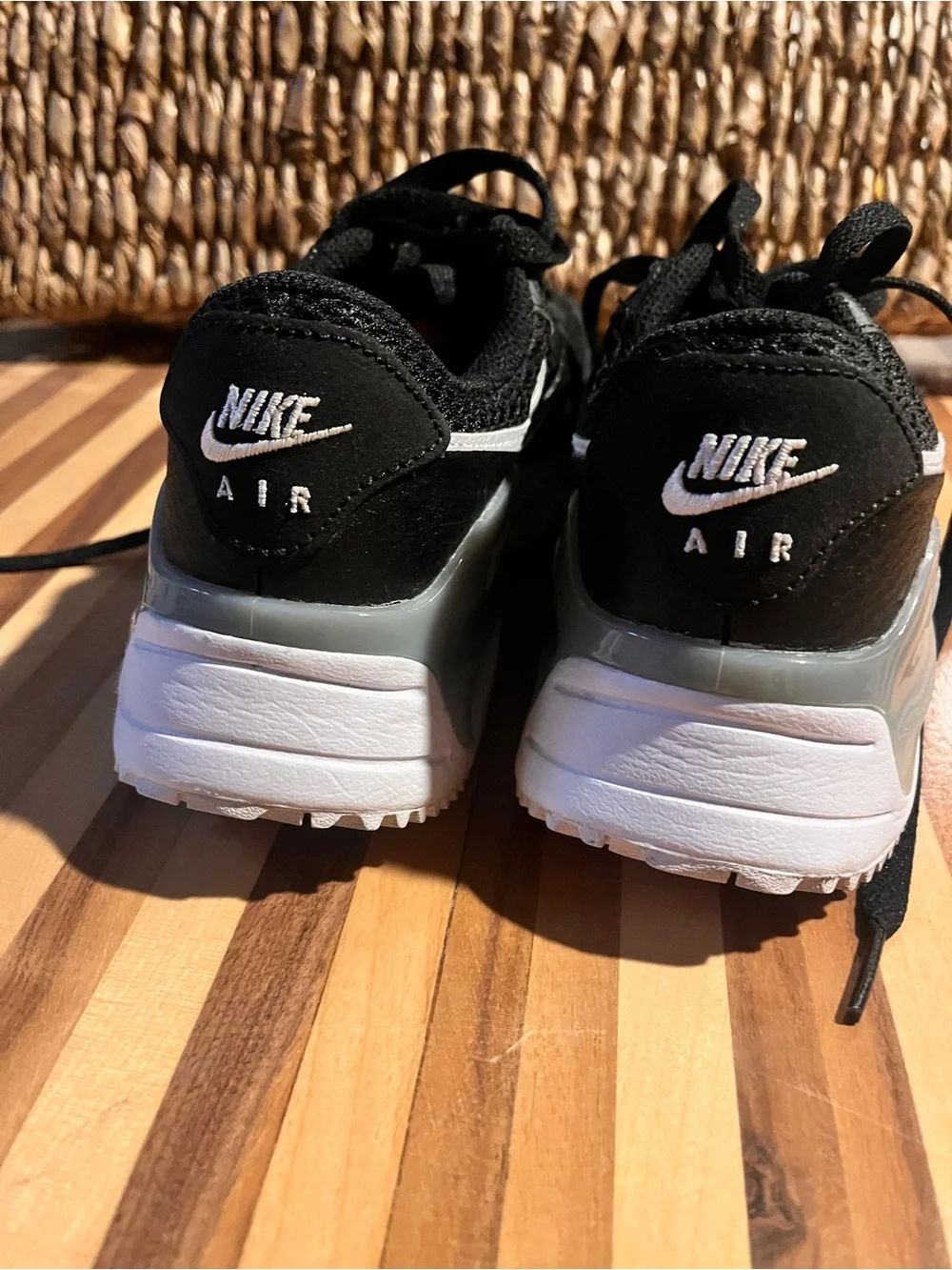 Nike Women's Black Mesh Athletic Sneakers